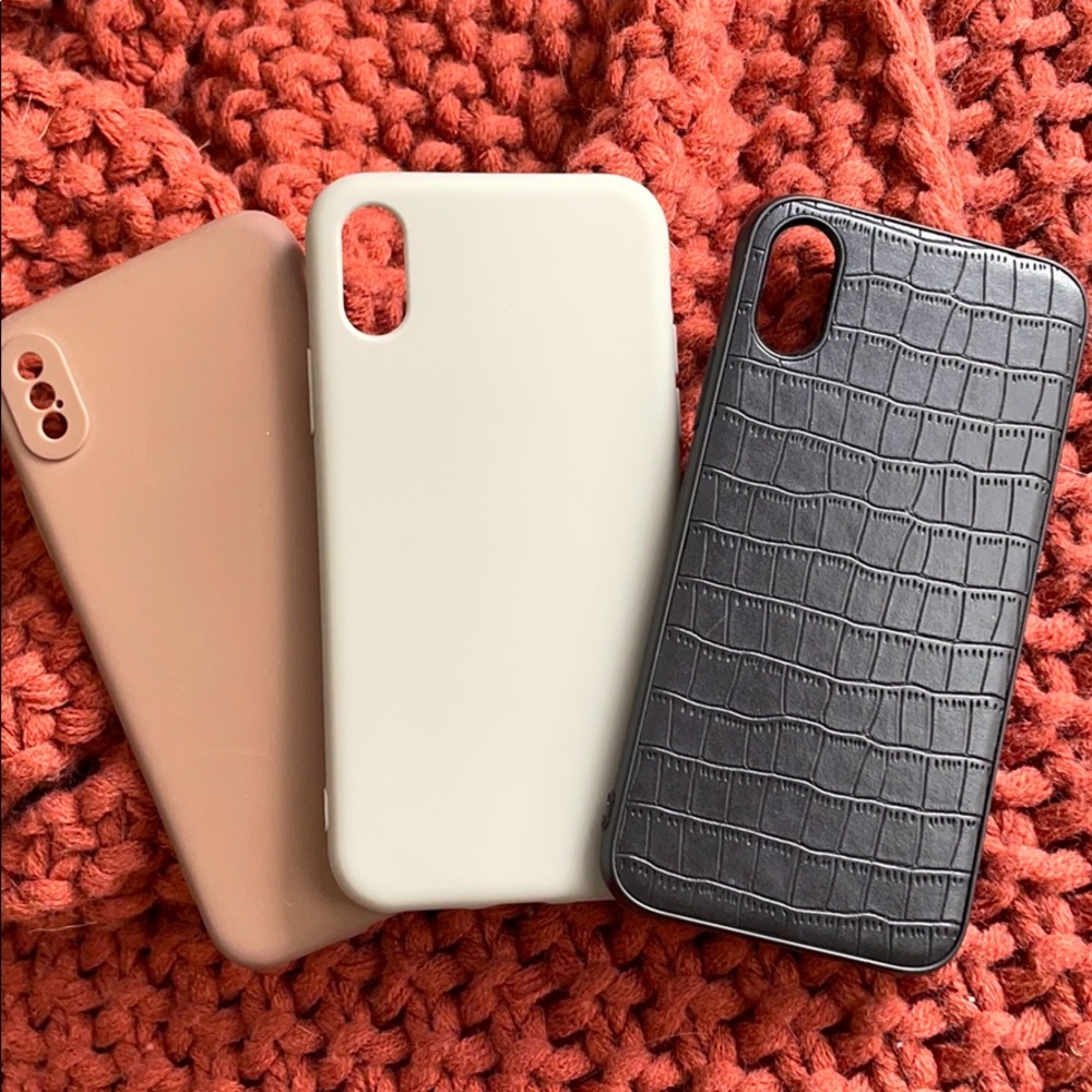 IPHONE XS CASES -ALL 3